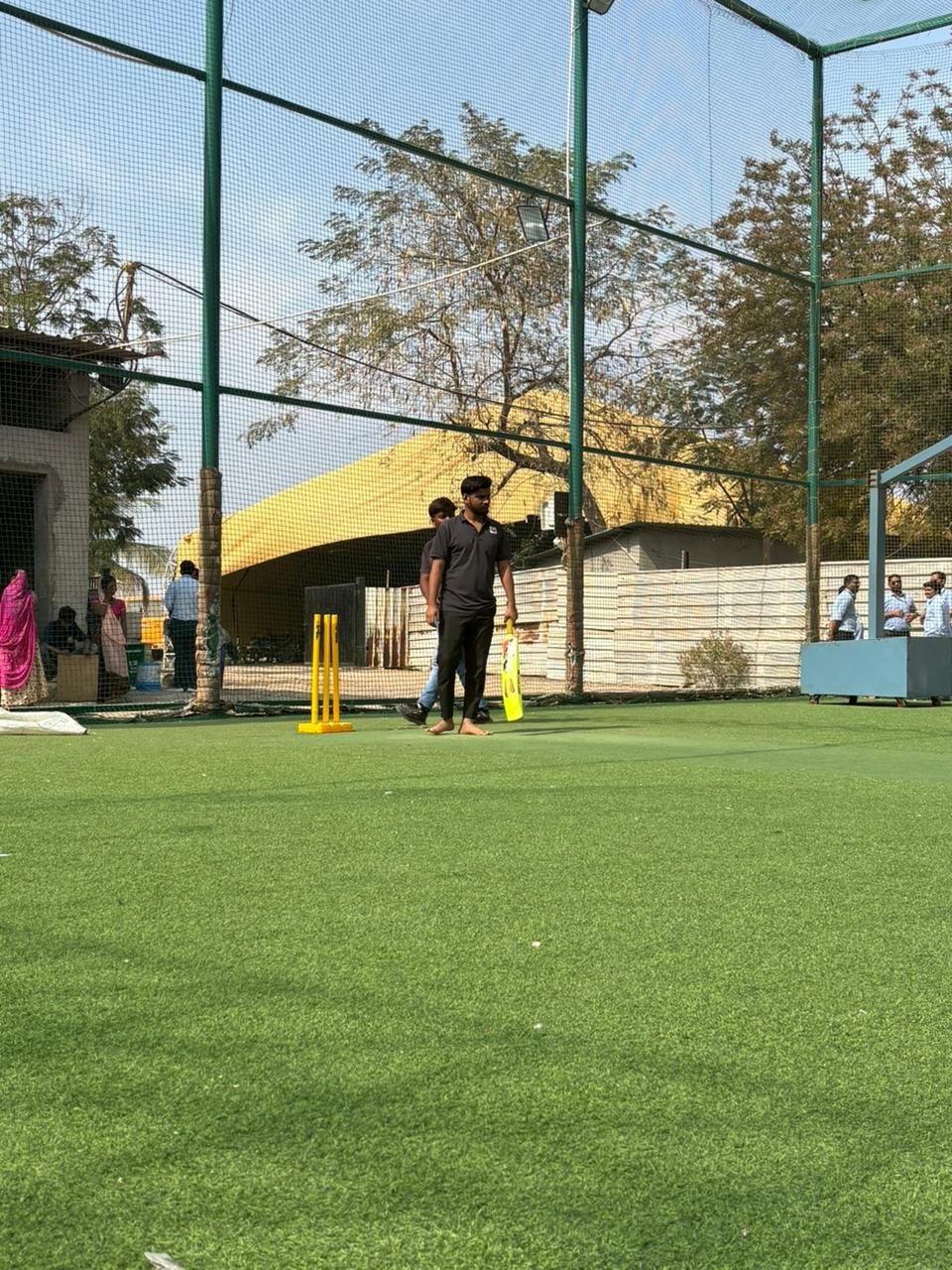 The Intra-Department Cricket Tournament organized by the Arts Department on 29th January 2026 was a vibrant and energetic sporting event. A total of 23 enthusiastic students participated, forming three competitive teams &ndash; Team A, Team B, and Team C.
